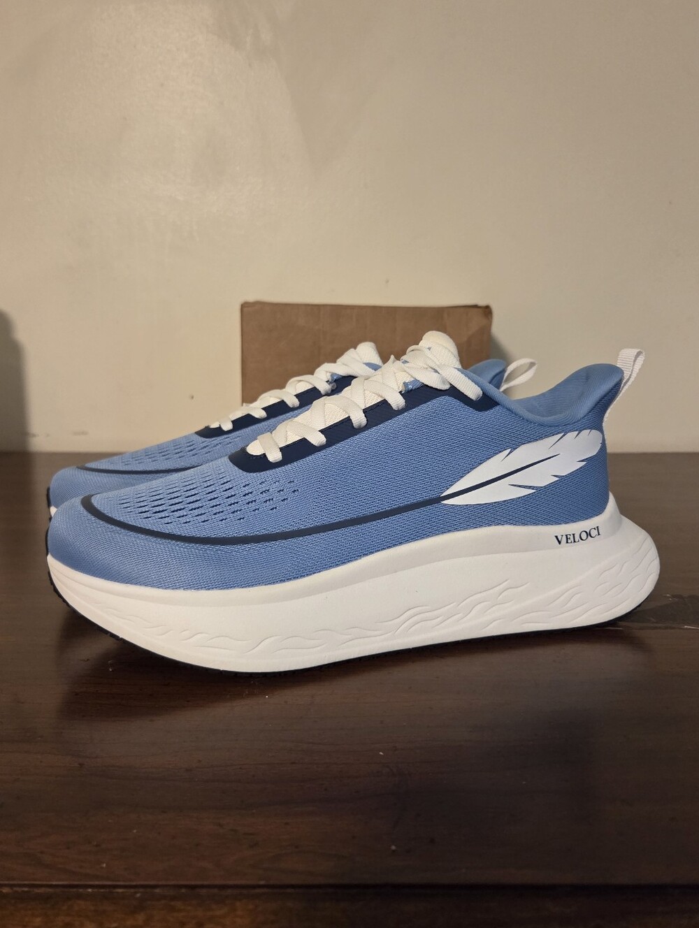 Veloci Ascent Running Shoes Womens 9 Mens 7.5 Unisex Blue EU 39 Worn Once